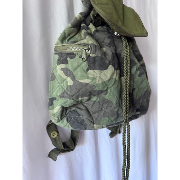 Stephen Joseph Quilted Camouflage Backpack - Picture 2 of 10